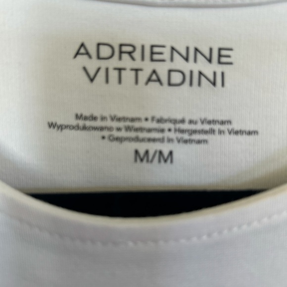 Adrienne Vittadini white thick tank top. EUC - Picture 2 of 2